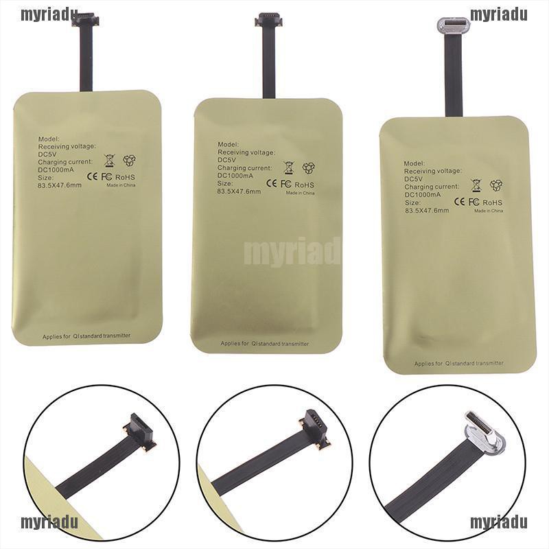 Bộ nhận sạc không dây loại c cho điện thoại android