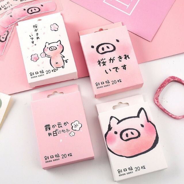 Hộp 20 miếng dán urgo hoạt hình xinh xắn