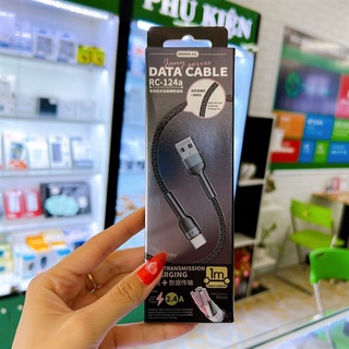 Cáp sạc Type-C Remax RC-124a