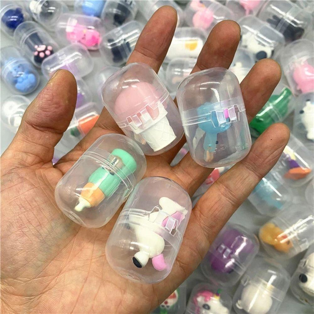 Set 10 Viên Nang Đồ Chơi Họa Tiết Hoạt Hình Dễ Thương|Hộp Mù