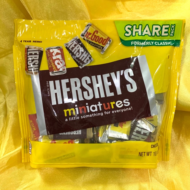 Chocolate Hershey’s miniatures Mỹ