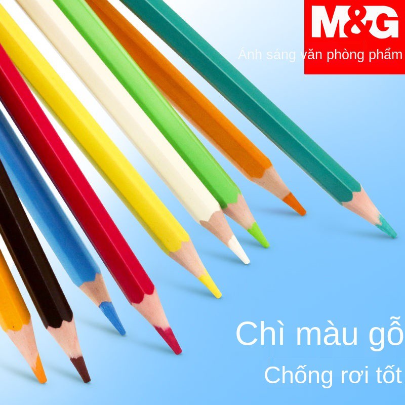 Chenguang Bút chì màu có thể tẩy xóa được Tranh sơn dầu chuyên nghiệp Bộ dành cho trẻ em Học sinh