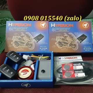 Chống trộm hyperion - 2020 , nhập mã cứu hộ, nhận diện chủ xe