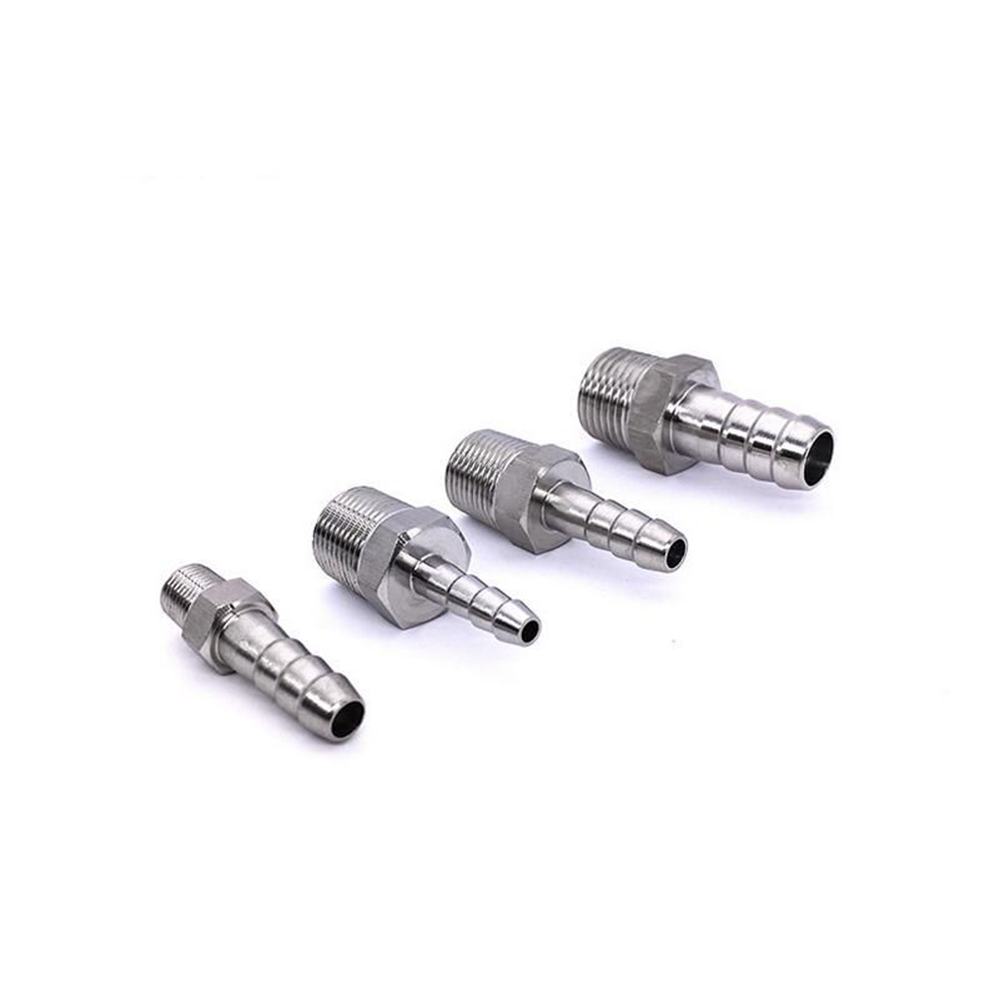 1 Đầu Nối Ống Nước 6mm Sang 20mm 1 / 2 "Bằng Thép Không Gỉ 304