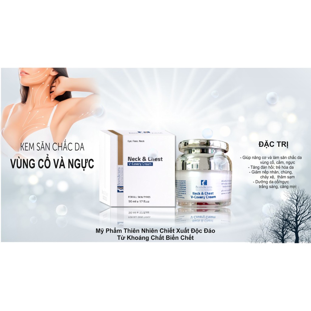 Kem Dưỡng Săn Chắc Da Vùng Cổ - Ngực - tinh chất khoáng từ Biển Chết- Beauty Secrets | BigBuy360 - bigbuy360.vn