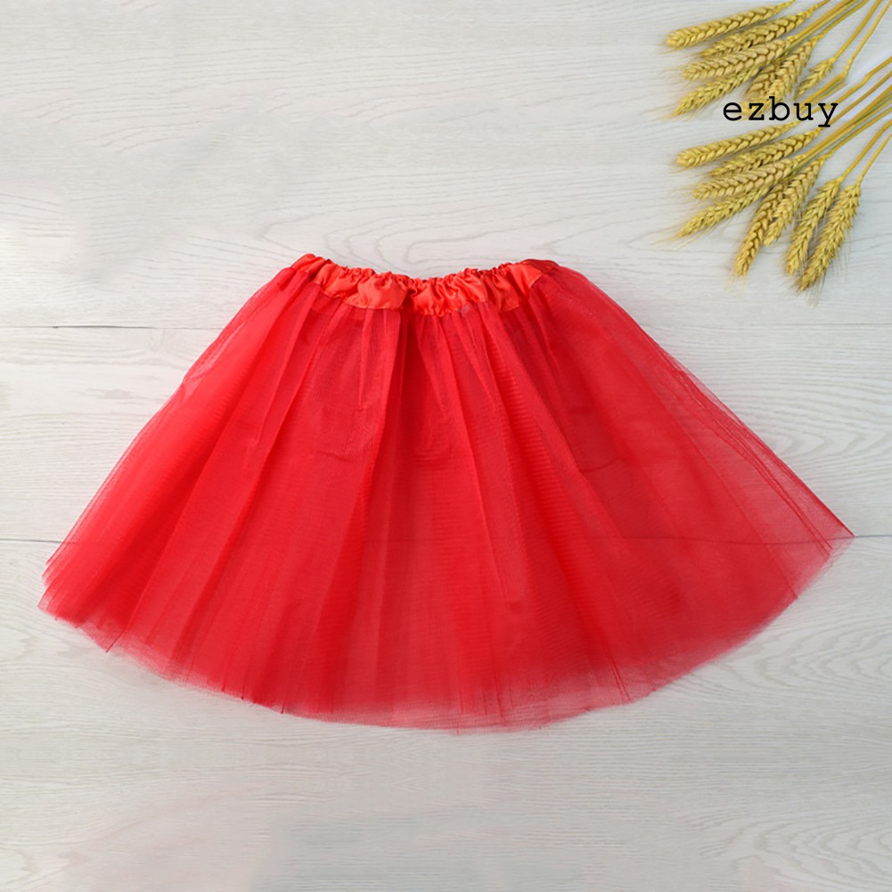 Chân váy dáng xòe 3 lớp phong cách thời trang cho bé gái múa ba lê