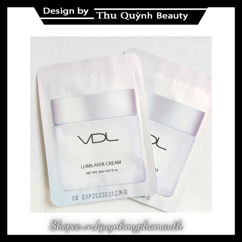 combo 20 goi Kem dưỡng trắng da, mờ thâm nám VDL - thuộc LG- Ohui dạng gói