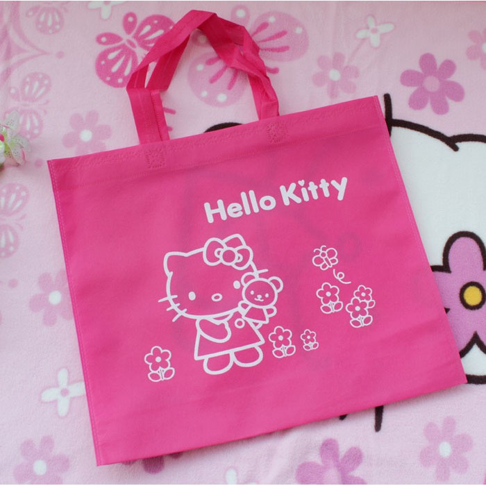 Túi đựng máy câu cá gấp gọn đa năng hình Hello Kitty