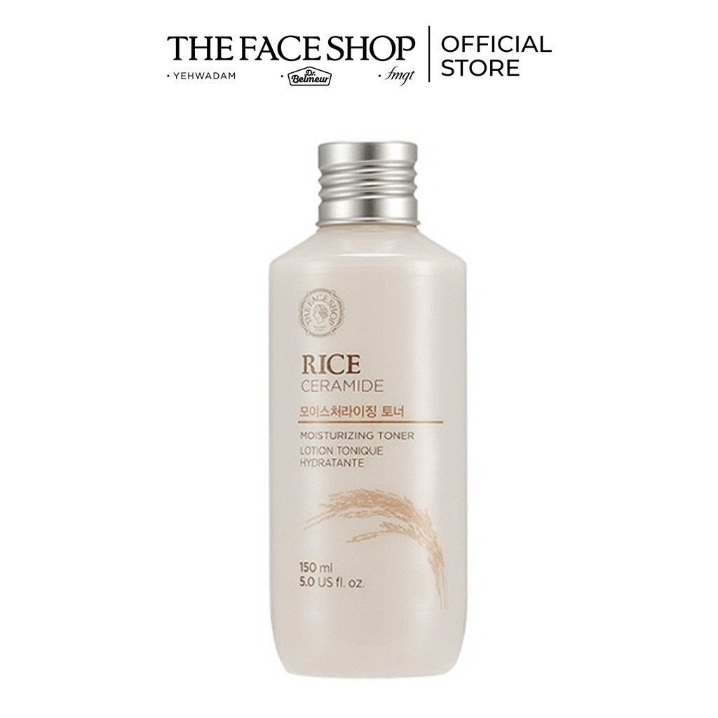[Mã COSTFS40 -8% đơn 250K] Nước Cân Bằng Làm Sáng Da TheFaceShop Rice & Ceramide Moisturizing Toner 150ml | BigBuy360 - bigbuy360.vn