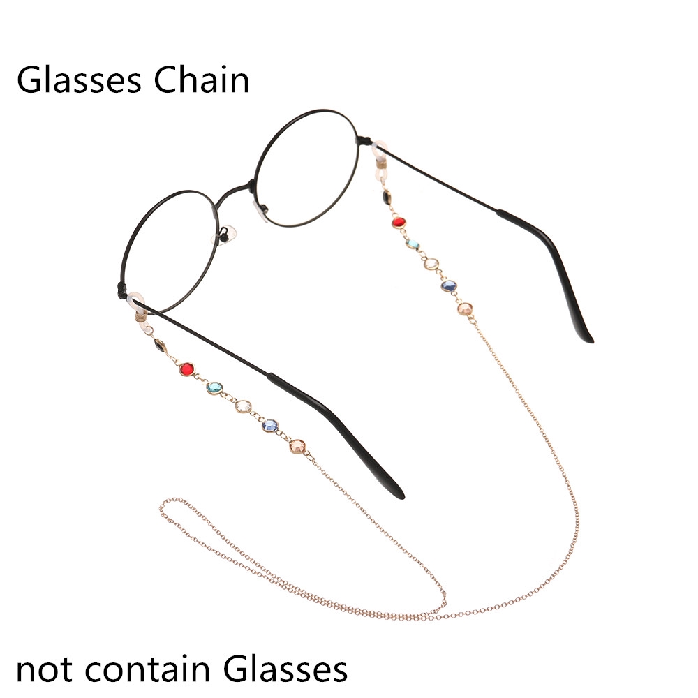 Dây Đeo Kính Chất Liệu Thép Không Gỉ Phong Cách Vintage Unisex