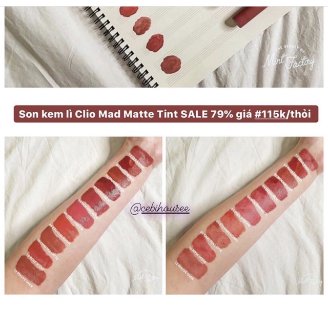 Son kem lì Mad Matte Tint