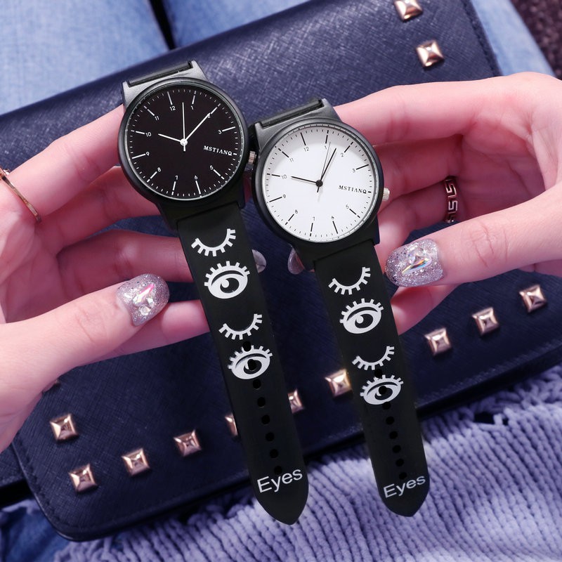 Đồng hồ thời trang nam nữ Mstianq MS0203 dây cao sư cực đẹp | BigBuy360 - bigbuy360.vn