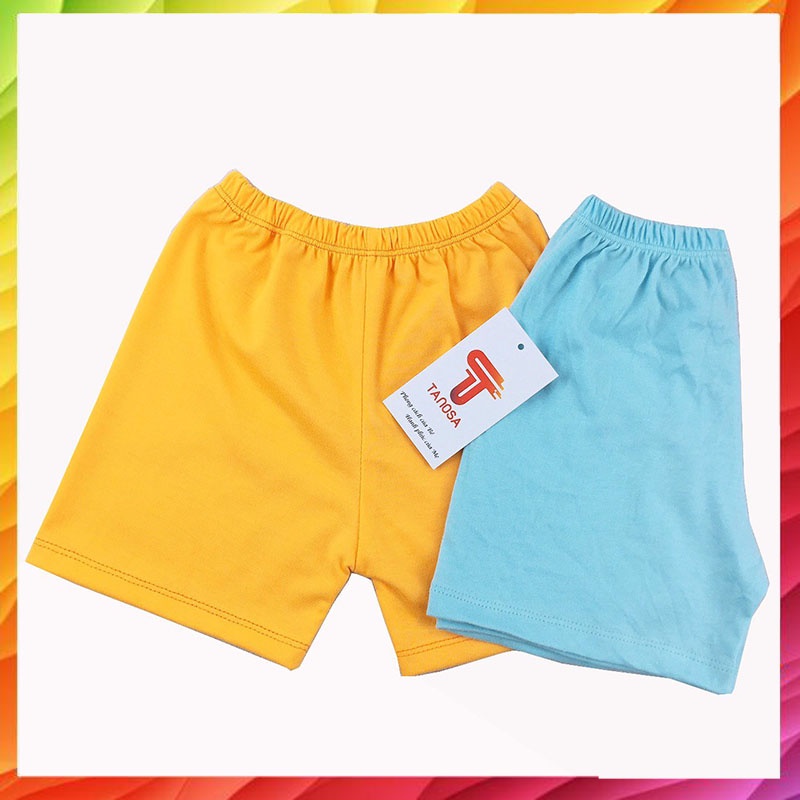 Quần đùi mùa hè cho bé trai bé gái, quần chục cho bé chất liệu cotton mềm 10-16kg