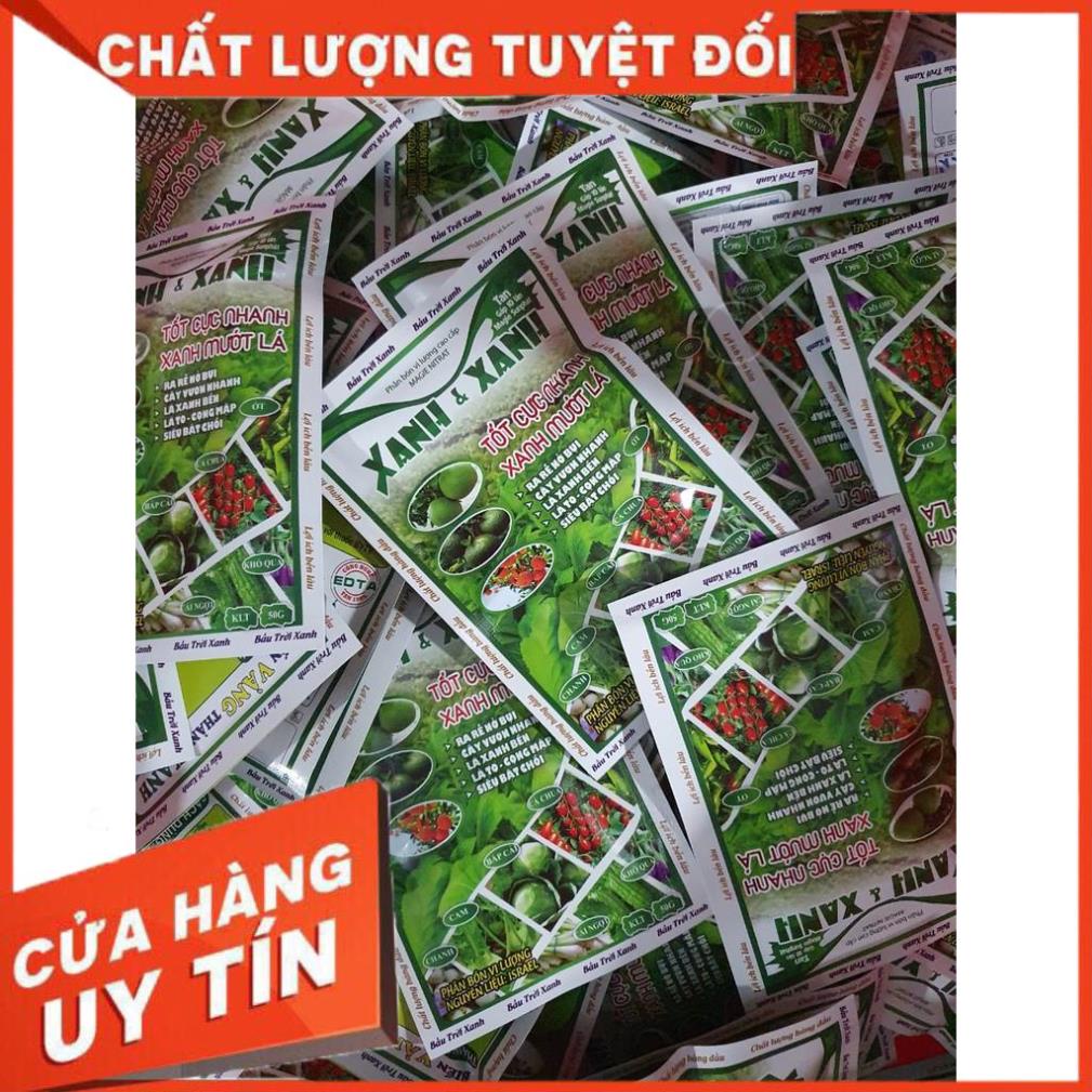 PHÂN BÓN GIÚP XANH CÂY⚡️HÀNG CHÍNH HÃNG⚡️tốt rễ, xanh lá,mỡ lá,mập thân,cành khỏe,xanh tốt, hết vàng lá 2