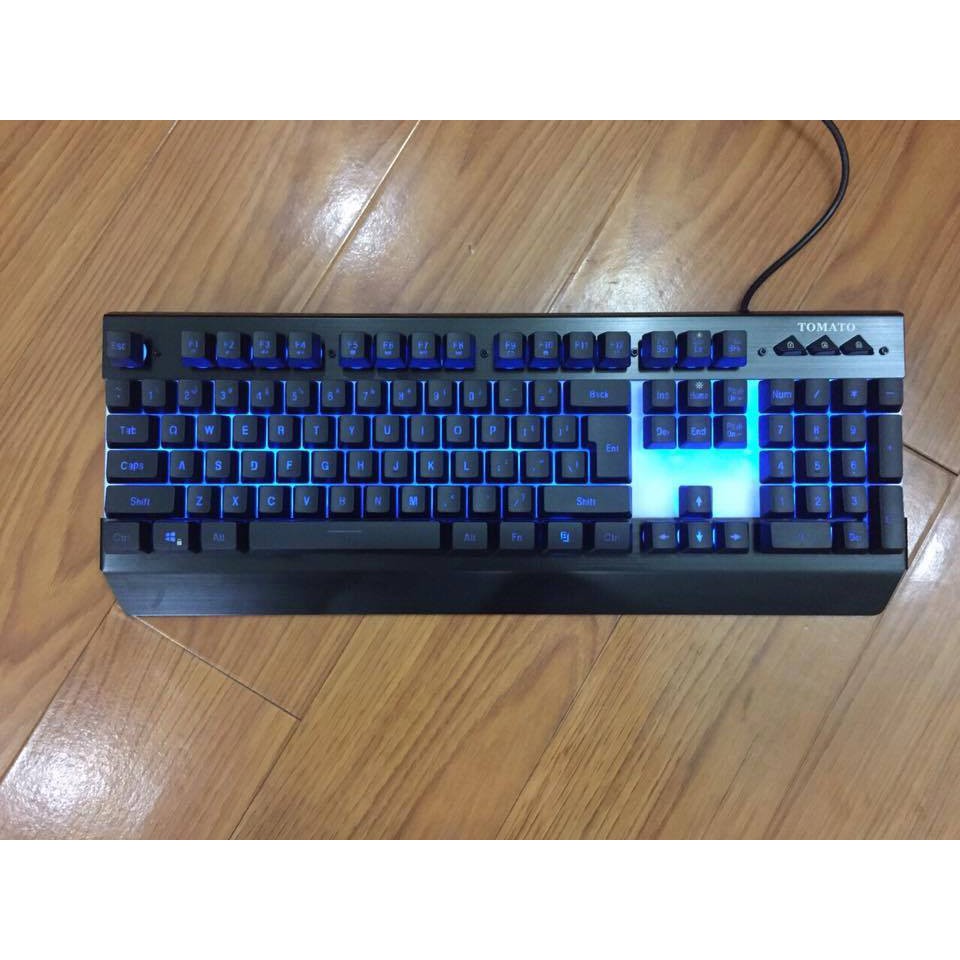 Bàn phím Gaming giả cơ TOMATO F1 Chống giật, chống cháy, chống tràn nước