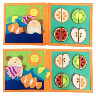 bộ 4 cuốn Sách vải cho bé