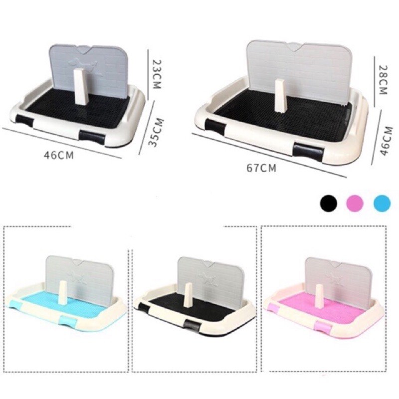 Khay vệ sinh cho cún size 46x35x23