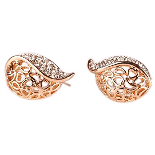 1 Đôi Bông Tai ĐíNh Đá NhiềU MàU SắC