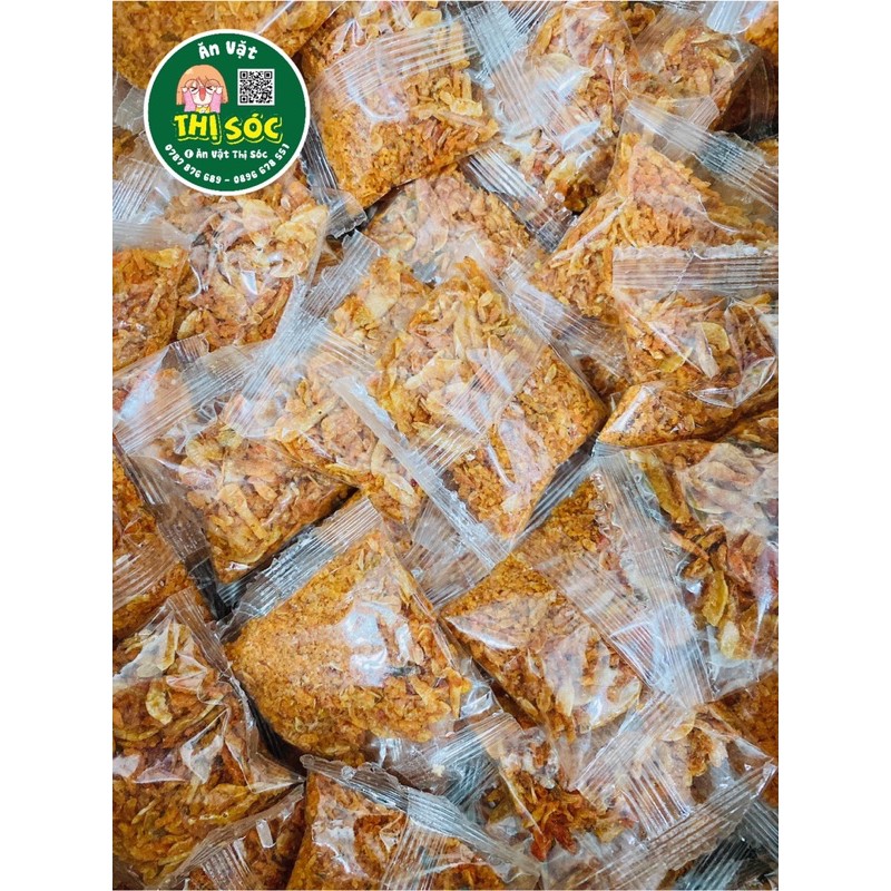 Topping bánh tráng gói các loại (muối, sate, ruốc, hành phi, tỏi phi, đậu phộng, sốt me, bơ)