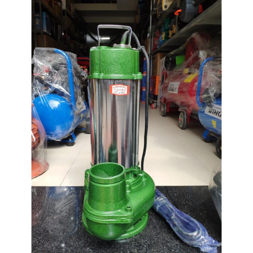 Máy Bơm Chìm Bơm Tõm Hút Bùn 1500W 2HP Ống Ra F76 Hàng Dây Đồng