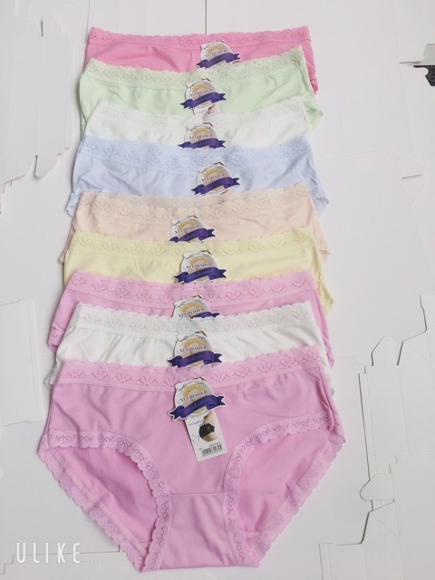 COMBO 10 QUẦN COTTON PHỐI REN 819 from dưới 58kg