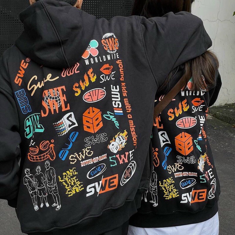 ÁO HOODIE - ÁO KHOÁC NỈ NGOẠI SWE
