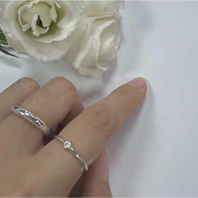 Nhẫn mẫu mới, nhẫn đá nhỏ