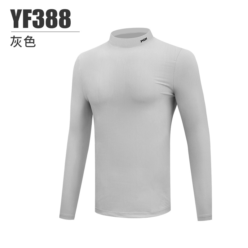PGM mens thời trang dài tay áo golf áo thun mùa đông cashmere đồ lót golf bóng chuyền dài tay áo polo