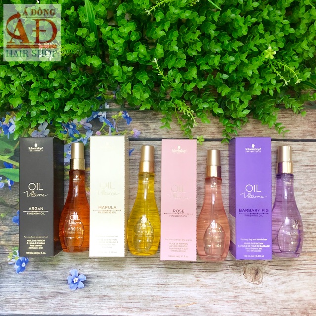 [+Tặng mũ trùm][Chính hãng] TINH DẦU DƯỠNG TÓC SỢI VỪA ĐẾN DÀY SCHWARZKOPF ULTIME ARGAN FINISHING OIL ĐỨC 100ml