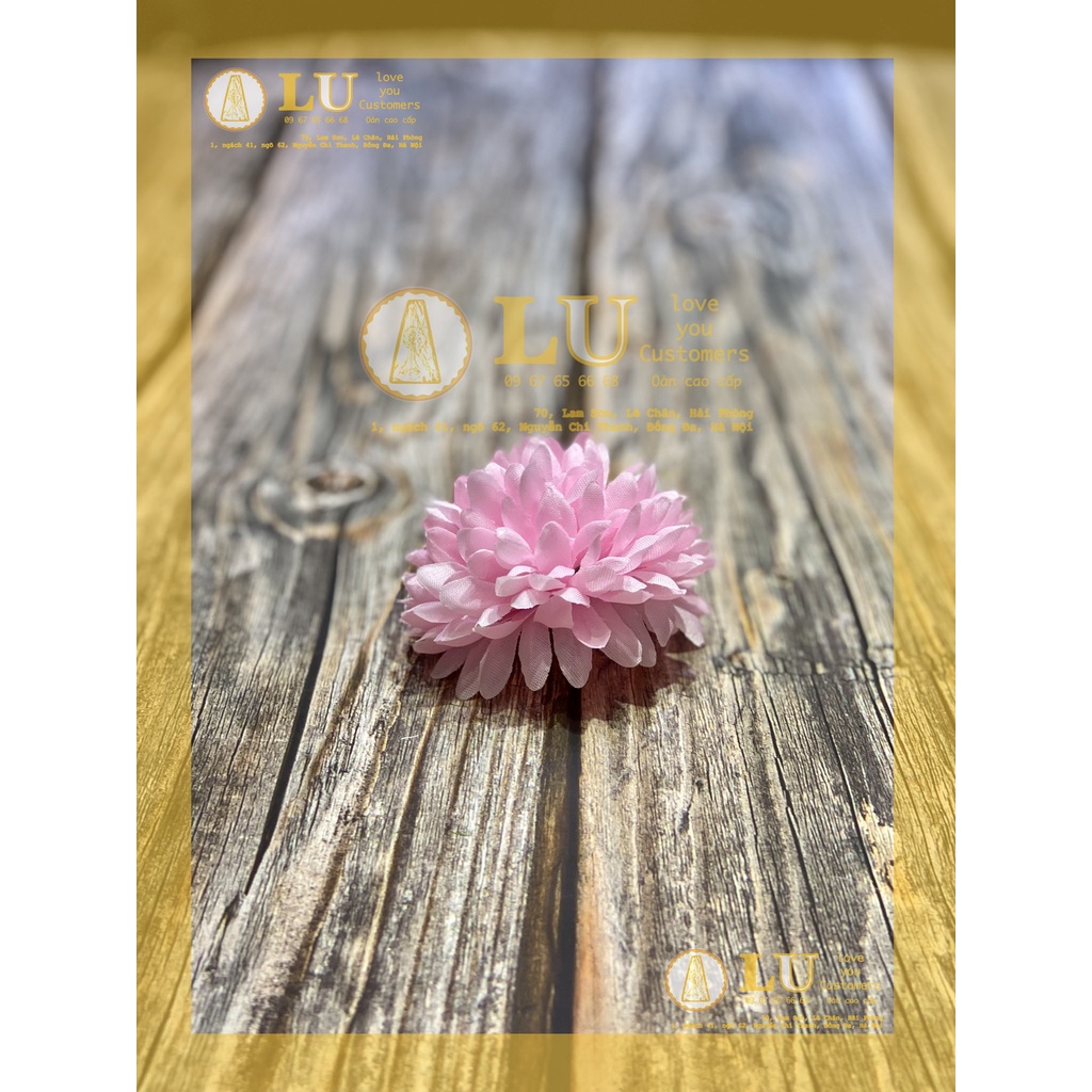 Đầu hoa Cúc xù nhỏ cao cấp, trang trí oản, giỏ hoa quà | LU