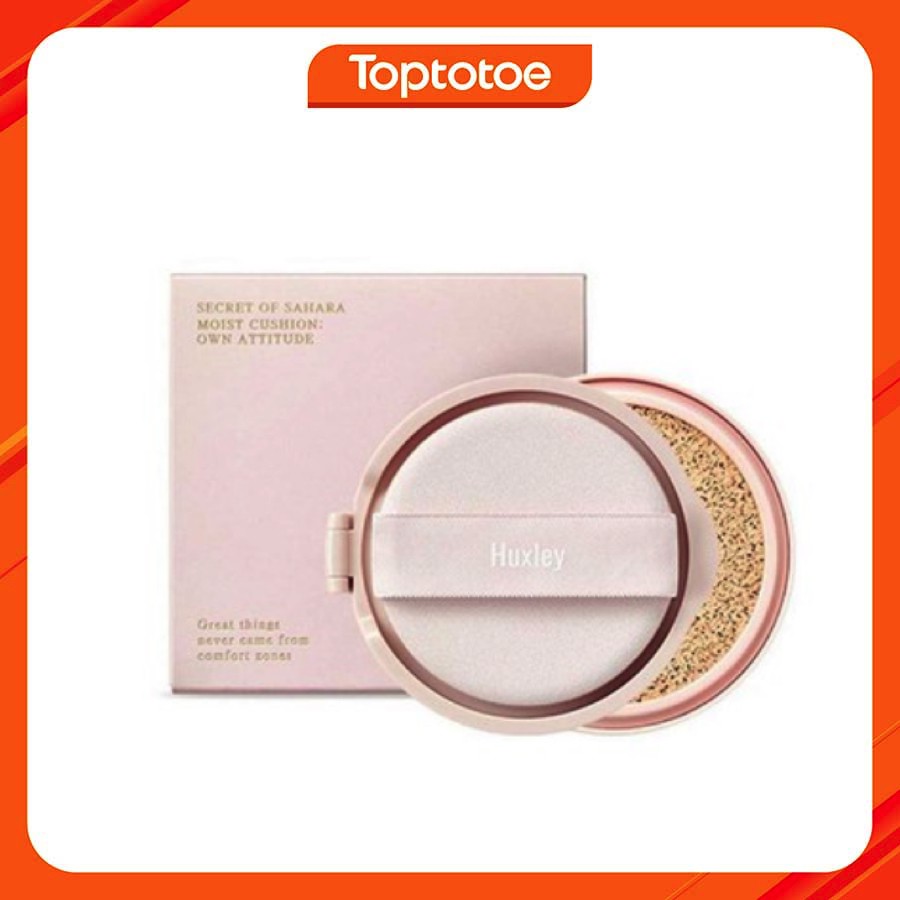 Lõi Phấn Thay Thế Huxley Moist Cushion Own Attitude SPF24 PA++ 12g No.2 Sand Refill