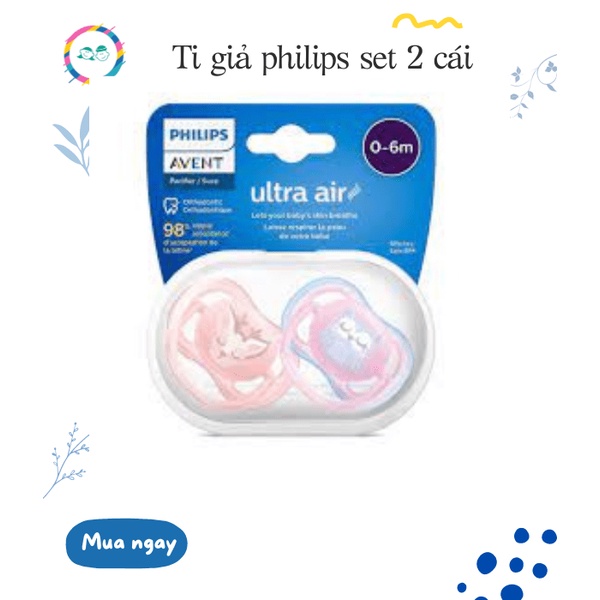 Ti giả philips avent