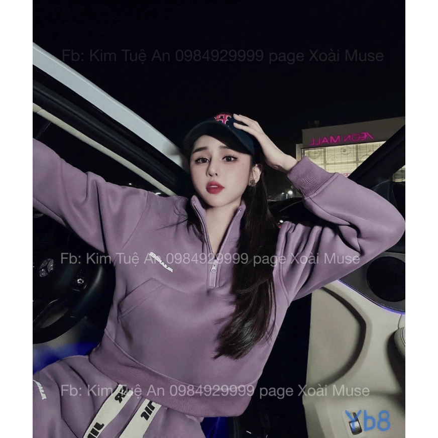 SÉT NỈ HIP HOP DÂY KÉO CỰC HOT CÁ TÍNH TÔN DÁNG PU