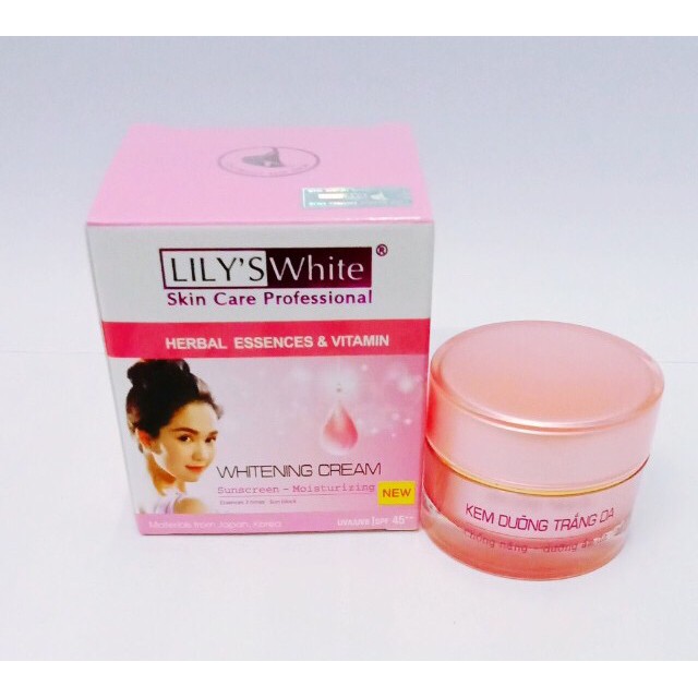 Kem dưỡng trắng - chống nắng - bảo vệ da Lily's White