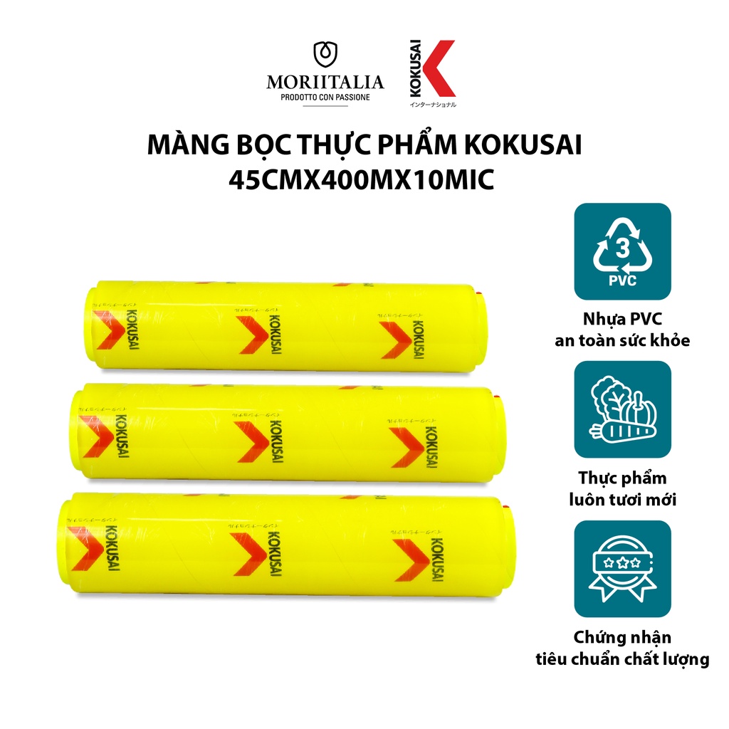 Màng bọc thực phẩm KOKUSAI chính hãng Moriitalia MBTP00000062