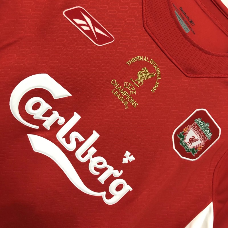 Áo Thun Bóng Đá Ngắn Tay Đội Tuyển Liverpool Size S-XXL 04/05