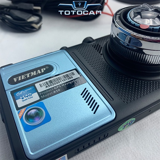 [Tặng Thẻ 32GB] Camera Hành Trình VIETMAP A50 Android Ghi Hình 2 Mắt, Bản Đồ S1, Wifi GPS | BigBuy360 - bigbuy360.vn