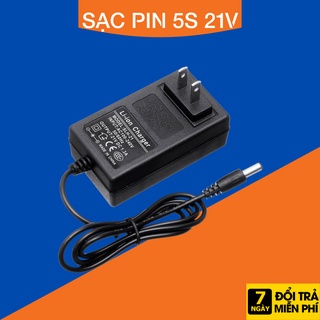 Sạc pin 5s 21v 1a 2a cho máy khoan pin