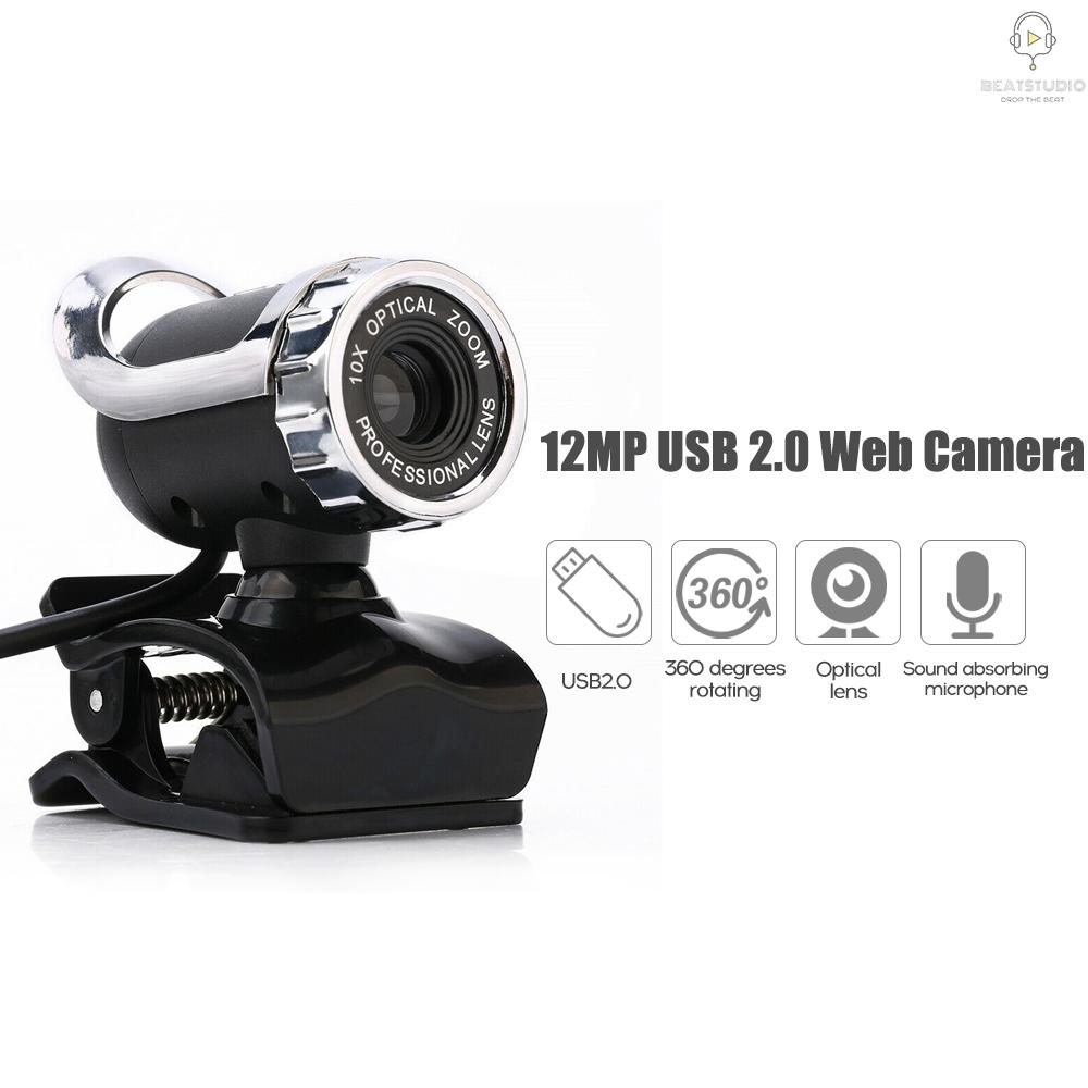 Webcam Usb 2.0 Xoay 360 Độ Bs 480p Cho Máy Tính | BigBuy360 - bigbuy360.vn