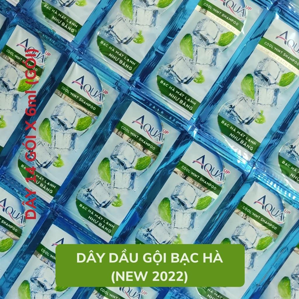 Dầu Gội Bạc Hà Sạch Gàu Mát Lạnh AQUA UP 400ml - Chính Hãng, Date Mới