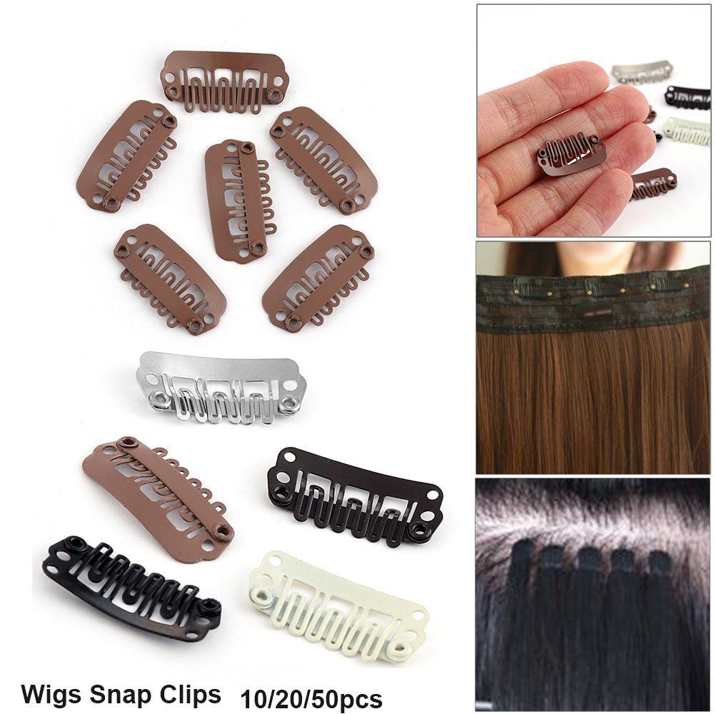 ORIENTLII Set 10 / 20 / 50 Kẹp Tóc Giả Chuyên Dụng