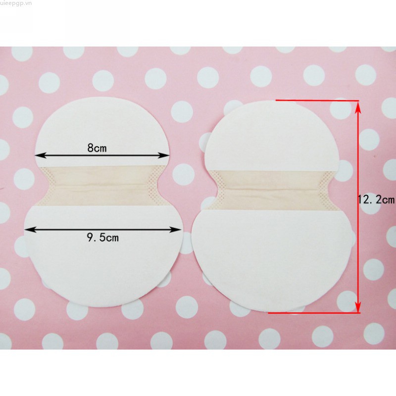 [Hàng mới về] Set 50 miếng lót thấm hút mồ hôi nách dùng một lần tiện lợi chất lượng cao