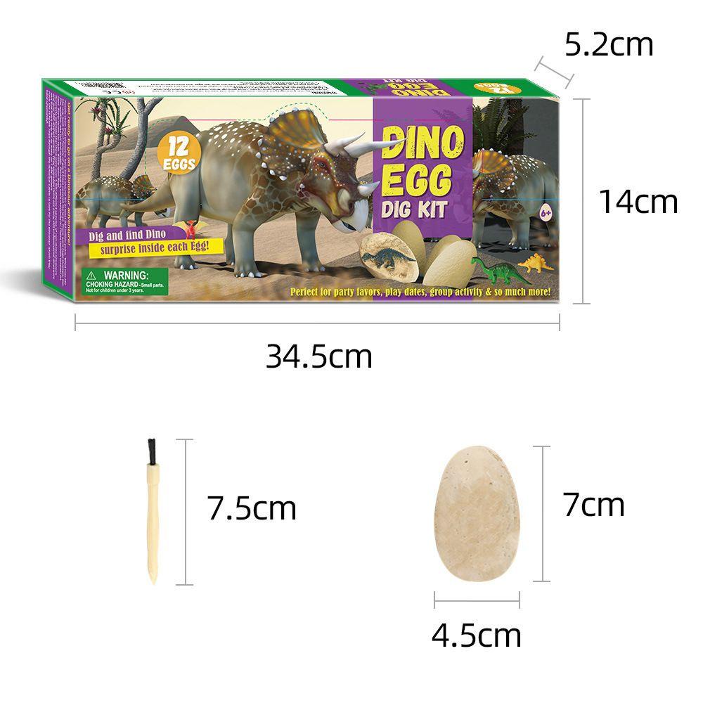 Bộ 12 Trứng Khủng Long 12 Món Đồ Chơi Dành Cho Trẻ
