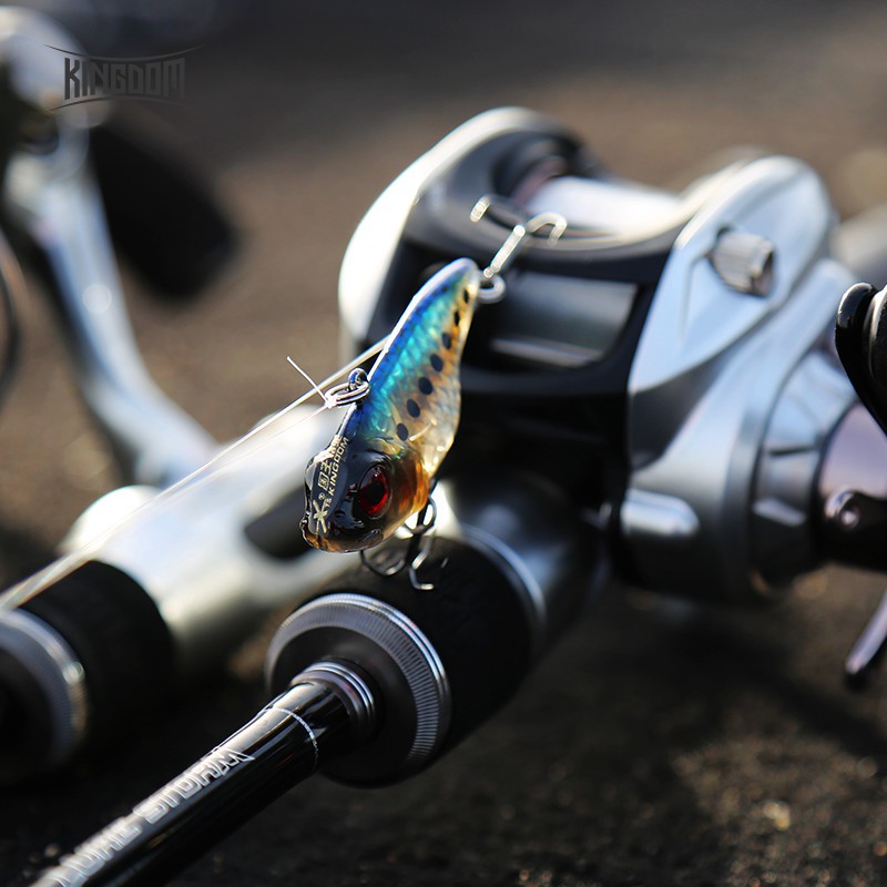 Mồi Câu Cá Giả Kingdom Bằng Nhựa Cứng 50mm 10.5/14g 65mm 21/25g