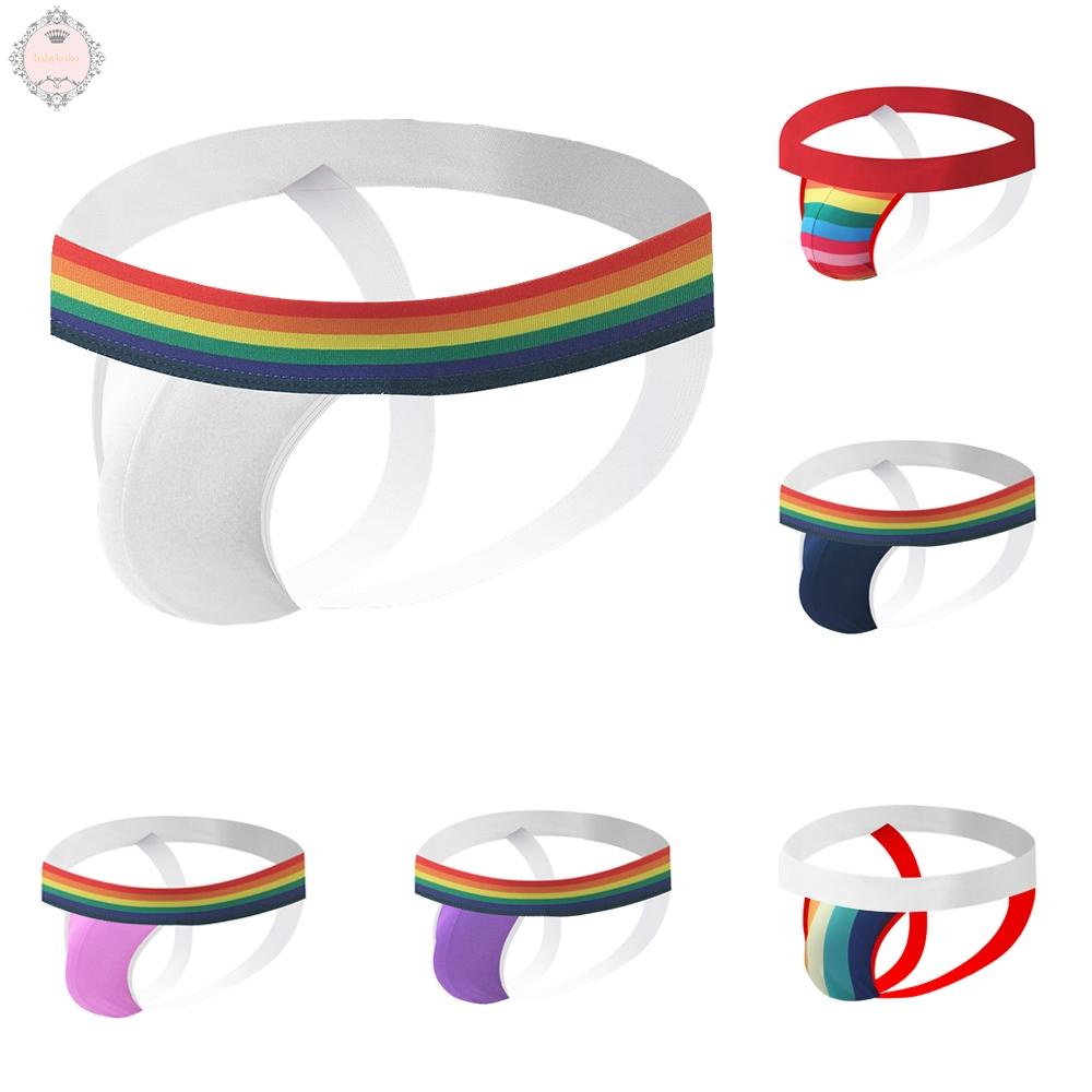 Men\s Jock Strap Breathable Underwear Backless Jockstrap Briefs Underpants Thong Underwear