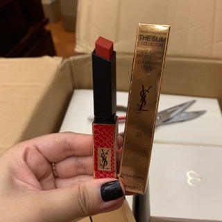 (chuẩn auth) (chuẩn auth) (chính hãng) Son Ysl Slim Collector màu 21 28 - bản vỏ đỏ