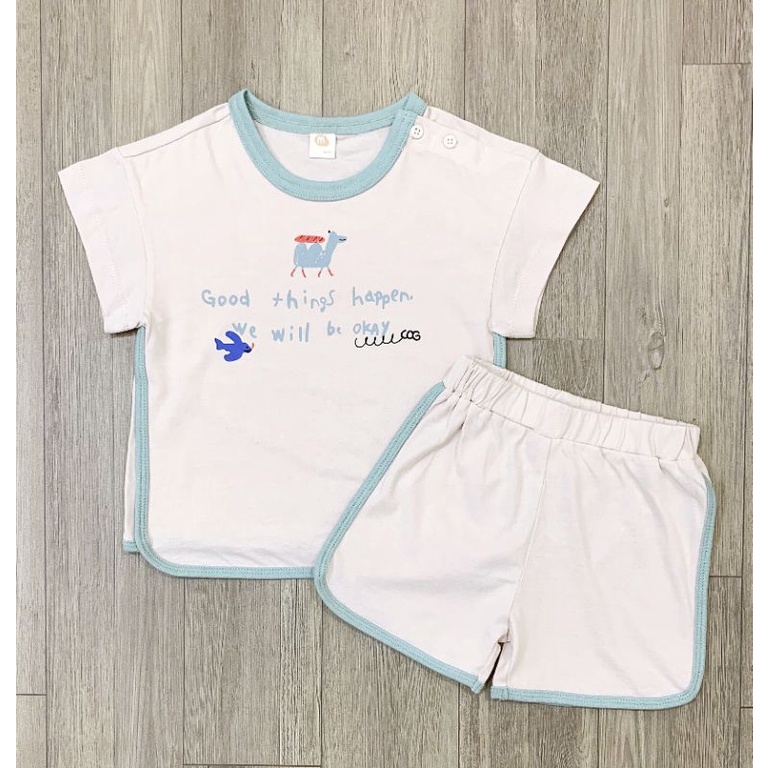 Bộ thun cotton Milk Mile cho bé trai bé gái