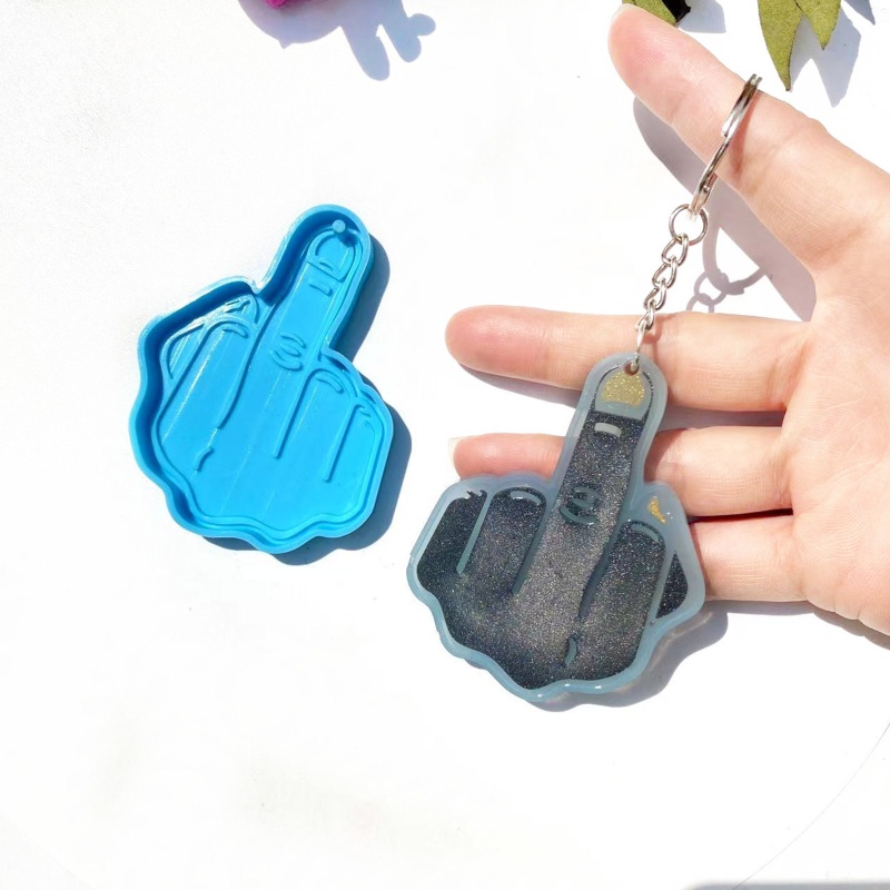 Khuôn Nhựa Làm Mặt Dây Chuyền Hình Ngón Tay
