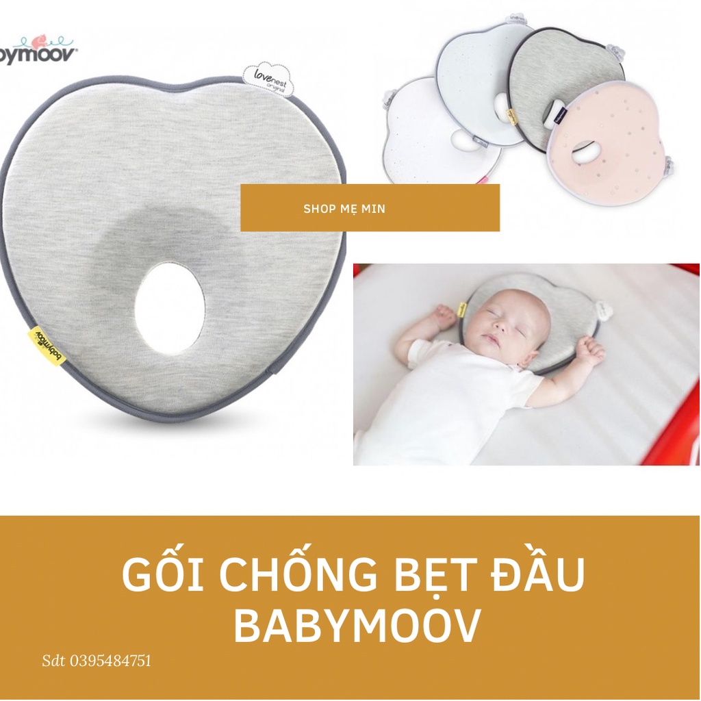 ￼GỐI CHỐNG BẸT ĐẦU BABYMOOV CHO TRẺ SƠ SINH