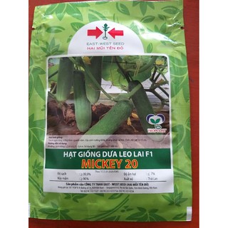Hạt giống dưa leo mickey 20 Hai mũi tên đỏ gói 10g